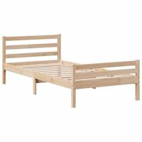 Bedframe zonder matras massief grenenhout 100x200 cm - thumbnail