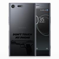 Sony Xperia XZ Premium Silicone-hoesje Pistol DTMP - thumbnail