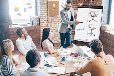 Flipover Legamaster Universal gelakt magnetisch 105 x 68 cm