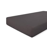 Walra Hoeslaken Crispy Cotton Antraciet-90 x 200 cm - thumbnail