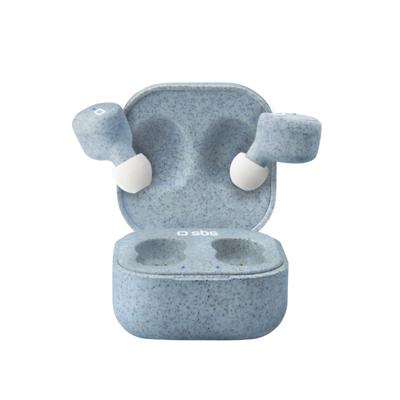 SBS TEOCNTWSBUDSB hoofdtelefoon/headset Hoofdtelefoons In-ear Micro-USB Bluetooth Blauw