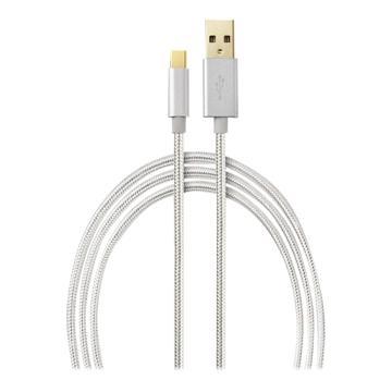 Kabel USB 3.1 | Type-C male - A male | 1,0 m | Aluminium