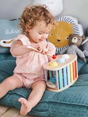 2-in-1 tap tap xylofoon van hout meerkleurig