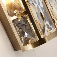 Searchlight Klassieke wandlampBijou goud - 6582-2AB - thumbnail