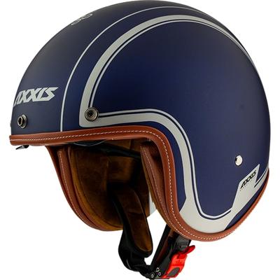 Helm Axxis Hornet Royal Mat Blauw XXL Helm Axxis Hornet Royal Mat Blauw XXL