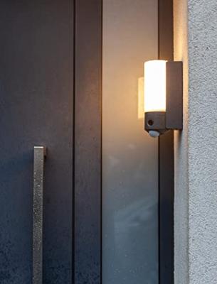Buitenlamp Voordeur met camera Lutec &apos;Pollux&apos; beveligingslamp led 24 cm