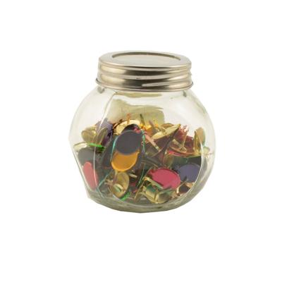 Vaessen Creative • splitpennen assorti in potje 60g ballon metallic