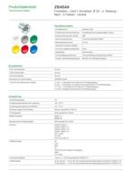 Schneider Electric ZB4BA9 Harmony ZB4BA9 Druktoets 1 knop Veelkleurig gesorteerd Druk-ontgrendeling 1 stuk(s) - thumbnail