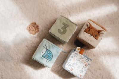 Little Dutch Ld forest friends zachte blokkenset