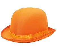 Bolhoed satijn oranje - thumbnail