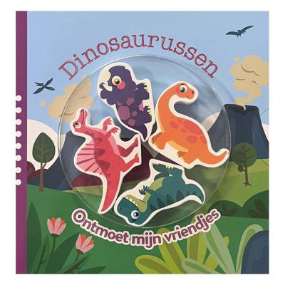 Mondikaarten Kartonboek ontmoet mijn vriendjes dino's