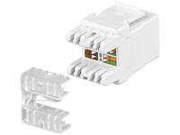 Goobay 95738 Keystone-module RJ45 CAT 5e, UTP, klemlijst voor LSA montage (zonder gereedschap) - thumbnail