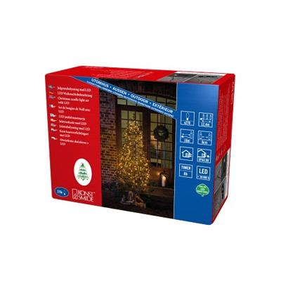 Konstsmide 6661-830 Kerstboomverlichting Buiten Energielabel: E (A - G) werkt op het lichtnet Aantal lampen 270 LED Barnsteen Konstsmide 6661-830 Kerstboomverlichting Buiten Energielabel: E (A - G) werkt op het lichtnet Aantal lampen 270 LED Barnsteen