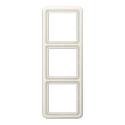 Jung CD583W Afdekking Frame 3-voudig Crème-wit 1 stuk(s)