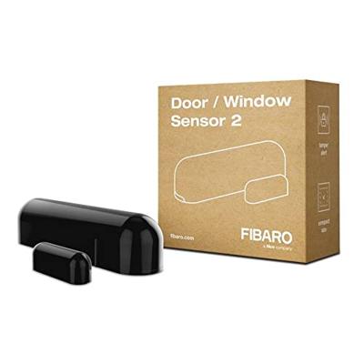 Fibaro FGDW-002-3 ZW5 deur-/raamsensor Draadloos Zwart - thumbnail