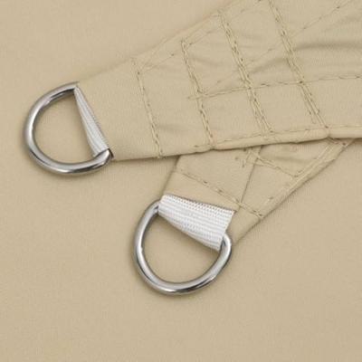 VidaXL Zonnescherm vierkant 7x7 m oxford stof beige