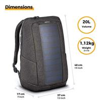 SunnyBag Solarrugzak ICONIC 20 l (b x h x d) 370 x 480 x 170 mm 136CG_01 - thumbnail