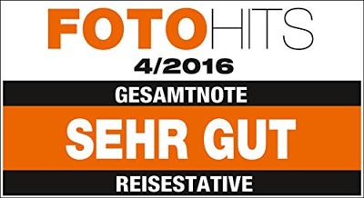 Rollei Compact Traveler No.1 carbon statief oranje