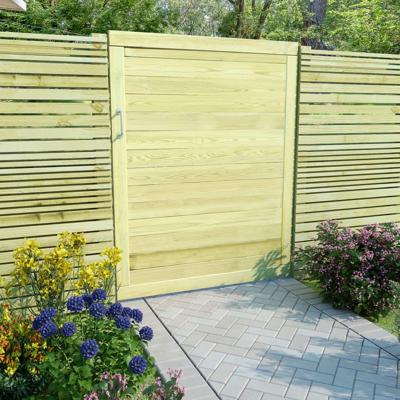 Poort 125x100 cm geïmpregneerd grenenhout