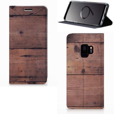Samsung Galaxy S9 Book | Wallet Case | Old Wood