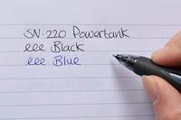 Balpen Uni-ball Powertank medium blauw | 12 stuks - thumbnail