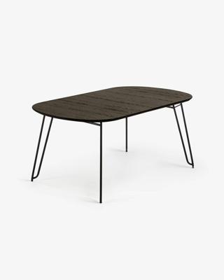 Kave Home Uitschuifbare Ovale Eettafel 'Milian' 170 - 320 x 100cm
