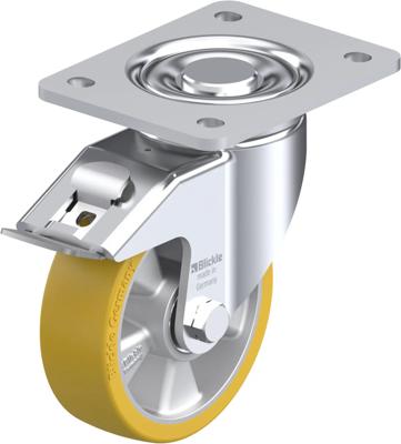 Blickle LH-ALTH 125K-3-FI Zwenkwiel met rem Wieldiameter: 125 mm Draagvermogen (max.): 550 kg 1 stuk(s) Blickle LH-ALTH 125K-3-FI Zwenkwiel met rem Wieldiameter: 125 mm Draagvermogen (max.): 550 kg 1 stuk(s)