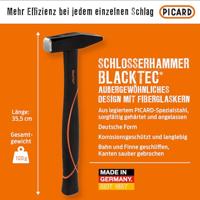 Picard Bankhamer | 800 g lengte 355 mm steellengte 355 mm | 3C-kunststof steel | 1 stuk - 0032700-0800 0032700-0800 - thumbnail