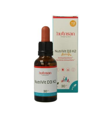 Nutrivit D3 K2 30ml Nutrisan