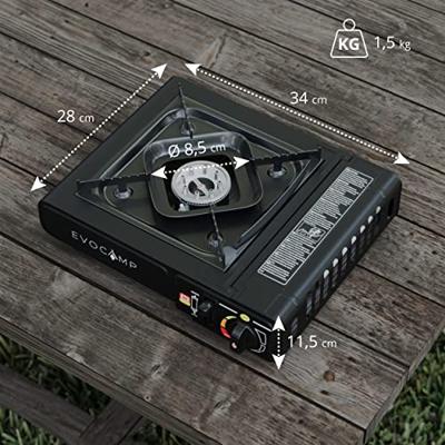 Evocamp Gaskooktoestel 1-pits Evocamp Gaskooktoestel 1-pits