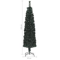 Kunstkerstboom met standaard smal 120 cm glasvezel - thumbnail