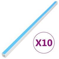 VidaXL Kabelgoot zelfklevend 25x16 mm 10 m pvc - thumbnail