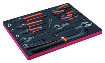 Bahco Foaminlay Fit&Go 3/3 met tangen en moersleutels - 13-delig - FF1A50