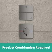 Hansgrohe ShowerSelect Comfort Q stopkraan inbouw voor 3 functies, chroom - thumbnail