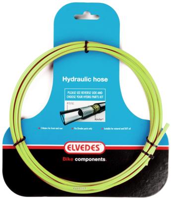 Elvedes Cable Systems BV Hydraulische leiding elvedes met ptfe voering en kevlar protectie - groen (3 meter op kaart)