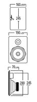 Artsound: FL301 Actieve Inbouw Speakers 2 stuks - Wit - thumbnail