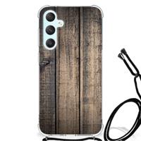 Samsung Galaxy S23 FE Stevig Telefoonhoesje Steigerhout - thumbnail