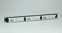 VALUE Cat.5e (Class D) 19 Patchpanel, 24 Poorten, onafgeschermd, zwart - thumbnail