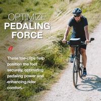 Zefal Toeclips zef 45 s/m pvc zw - thumbnail