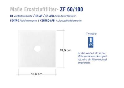 Maico Ventilatoren 0093.0331 Reserveluchtfilter Meerdere kleuren Maico Ventilatoren 0093.0331 Reserveluchtfilter Meerdere kleuren