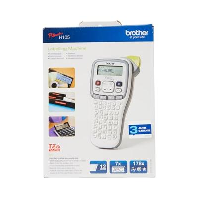 Brother P-Touch H 105 Labelmaker Geschikt voor labels: TZe 3.5 mm, 6 mm, 9 mm, 12 mm