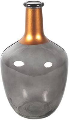 Decostar Countryfield Fles convex Babet S grijs/koper
