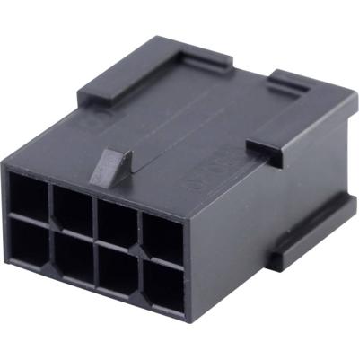 Molex 430200801 Female behuizing (kabel) Totaal aantal polen: 8 Rastermaat: 3 mm Inhoud: 1 stuk(s) Bag