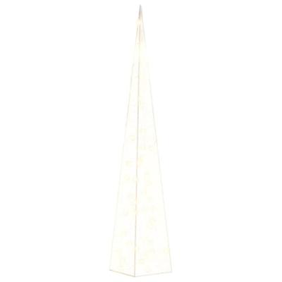 VidaXL Lichtkegel decoratief led 90 cm acryl warmwit VidaXL Lichtkegel decoratief led 90 cm acryl warmwit