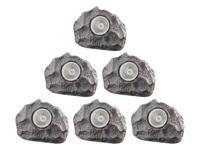 LIVARNO home LED-solarlampen (6 stuks grijs) - thumbnail