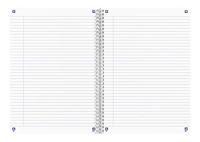 Spiraalblok oxford touareg a4 lijn 90vel assorti | 5 stuks - thumbnail