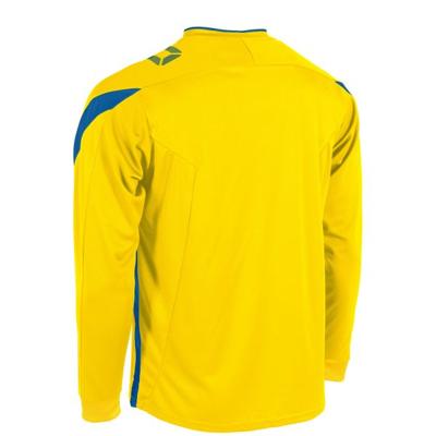 Stanno 411003 Drive Match Shirt LS - Yellow-Royal - L