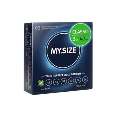 My Size - Natural Latex Condom 47 Width 3 St. - thumbnail