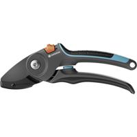 GARDENA snoeischaar premiumcut pro voor droog hout met aambeeldsnede (grijs/turquoise, 24 mm snoeidiameter) - thumbnail