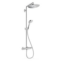 Hansgrohe Croma select s 280 showerpipe met thermostaat ecosmart chroom 26794000 - thumbnail